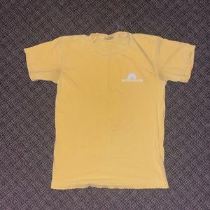 SM yellow Nature Backs tee